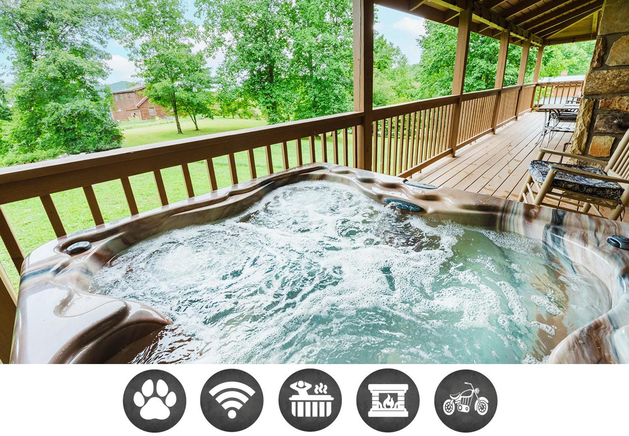 A Dream Come True cabin Sevierville Exterior foto